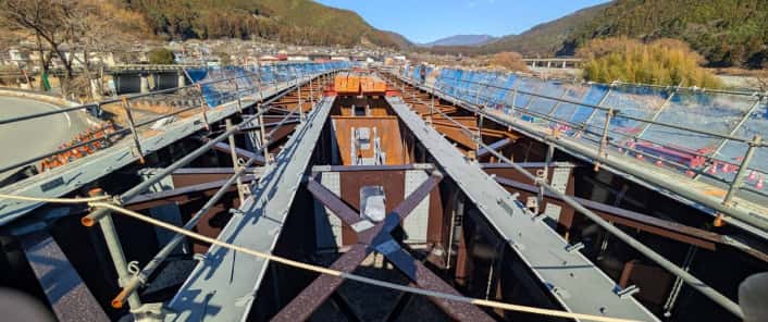 静岡県　川根本町 国道新橋架設工事